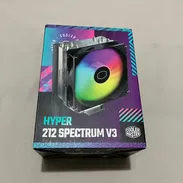 Sellado en caja 📦☎️💲45usd Cooler Master Hyper 212 Spectrum V3 ARGB Enfriador de aire para CPU, ventilador PWM de 120 m - Img 54016184