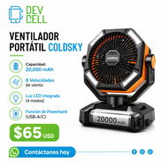 Ventilador recargable ColdSky - Img 56349204