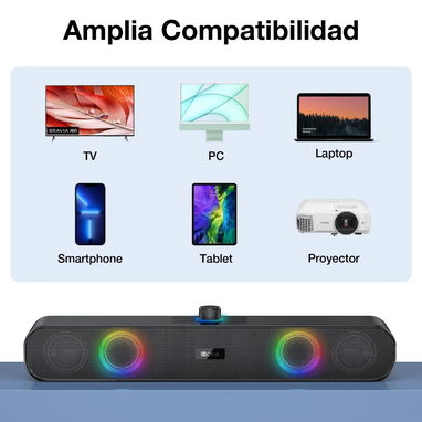 Barra de altavoces Bluetooth. - 3/5