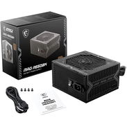 ♨️Fuente MSI MAG A550BN (550W/45.5A) Certificada 80+ Bronce, NUEVA y sellado en caja. ♨️ - Img 57625701