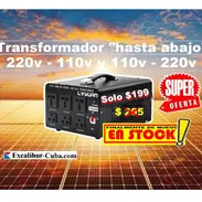 Convertidor de voltaje 5000VA de 220 -110 y 110 a 220 volts - Img 55903365