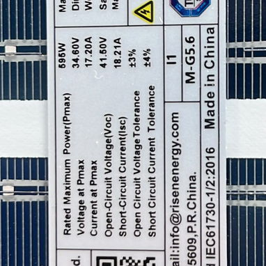Panel solar de 595w - Img 128167617