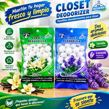 Ambientadores para carros, closet, gavetas y baño - 2/3