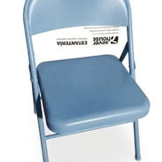 Silla Plegable Metalica Gris 74,5x46,5x46,5cm 7HOUSE Precio 25 usd - Img 57911735