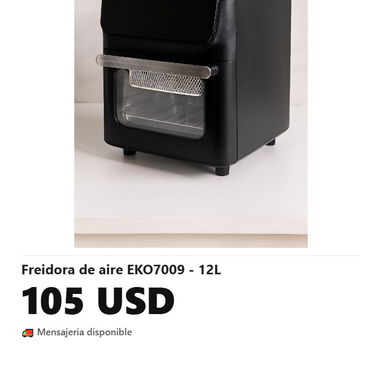 Freidora de aire y hornos electricos - Img 118079180