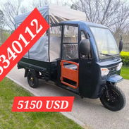 🛺 Triciclos T-mas con cabina 🪫Batería: 72v x 85ah gel 💪Autonomía: + 120km 📏Dimensiones Cama: 1.30x1.80 ⌛Garantía: 3 - Img 56877676