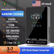 Inverdor híbrido 4kw, Controlador Solar, Bateria 12v, 24v y 48v 100a, Inversor 4kw, 8kw, 10kw - Img 51752405