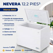 🚧 Nevera Horizontal 12.2 pies/355 L Marca EKO 🚧 - Img 53618869
