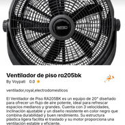 VENTILADOR DE PEDESTAL/ DE PISO/ DE PARED - Img 55998643