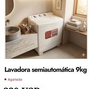 Lavadora semiautomática de 9kg - Img 58194316