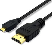 CABLE MICRO HDMI-HDMI 1.5mt de largo telf: 54394367 WhatsApp 53574997 Precio: 1500cup SOY DEL VEDADO - Img 55910308