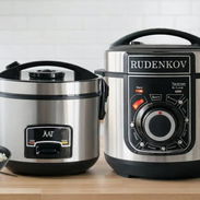 Olla Reina Rudenkov 6L de 90 minutos + Olla arrocera de 1.2L MAF con vaporera - Img 54831151