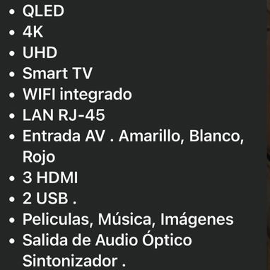 TV de 65 pulgadas marca JVC en 585 usd con trasporte incluido a lugares cercanos factura y garantía de un mes - Img 123228093