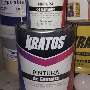 Pintura de aceite o esmalte sintetico para metales, mamposteria , madera y otros. - Img 118444971