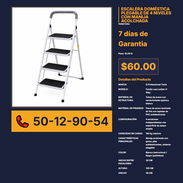 ESCALERA DOMÉSTICA PLEGABLE DE 4 NIVELES CON MANIJA ACOLCHADA VPT# -0151 - Img 56244030