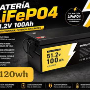 Bateria 51.2v x 100ah compatible con los inversores de 48v. - Img 58353162