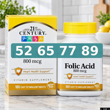 Ácido fólico 800mcg - 2/3