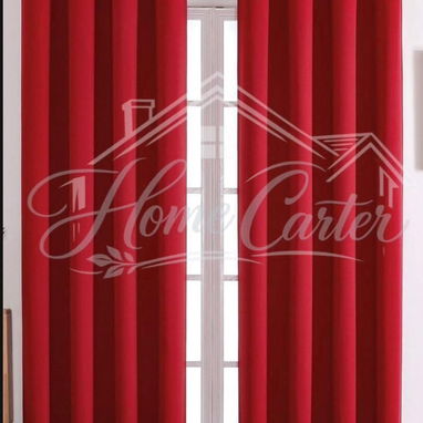Cortinas blackout color entero dos paños - Img 123814173