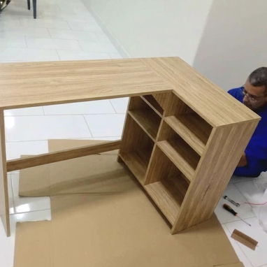 Escritorio Esquinero. Escritorio Rinconera. Buró Esquinero. Buró Rinconera. Mesa de computadora. Mesa de trabajo. - Img 120330613