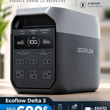 Ecoflow Delta 3 Ecoflow delta 3 Classic y Plus - 3/3