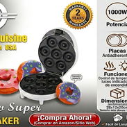 🚨 Domicilio Gratis  Maquina de minidonas,marca Crystal Cuisine, NUEVA EN SU CAJA. - Img 57134791