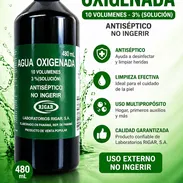Agua Oxigenada solución al 3% 10 Volumenes 480 ml. SANTIAGO DE CUBA. - Img 54429671