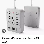 Extensión de corriente 15 en 1 nueva - Img 53523598