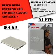 Externo 2TB Toshiba Canvio Advance + "Nuevo Sellado" - Img 49658487