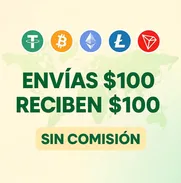 Remesas Criptomonedas 1x1 (Mensajería GRATIS) USDT, BTC, ETH, LTC Cripto (USD en EFECTIVO) SIN COMISIÓN - Img 49983696