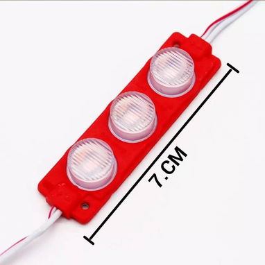 CÁPSULA LED COLOR ROJO DE ALTA INTENSIDAD . 12 V - 3/4