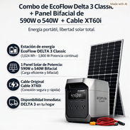 Combo Solar con Estación de Energía Ecoflow Delta 3 Classic - Img 57993713