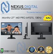 !!💻!! Monitor MSI de 27" PRO MP275 (plano) Full HD, 100Hz, IPS NUEVO en caja !!💻!! - Img 45977303