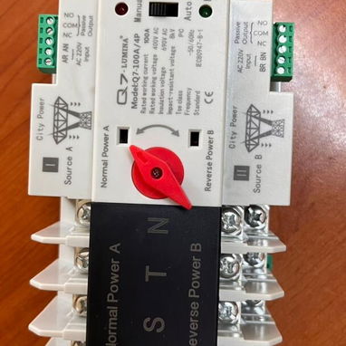 SWITCH DE ENCENDIDO AUTOMÁTICO 4 VÍAS - 100A Q7-LUMINA NUEVOS !!! - Img 107703314