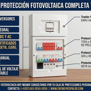 Caja de Breakes con todas las Protecciones y Tranfer Manual Incluido 63amp 2p. 310usd - Img 57303698