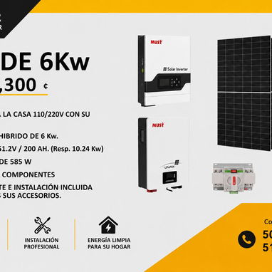 🔥🔥🔥LOS MEJORES PRECIOS DE TODA CUBA EN KIT SOLARES PROFESIONALES AQUI EN NUESTRA TIENDA "🔆YR Solar"  ✅El precio incl - 4/8