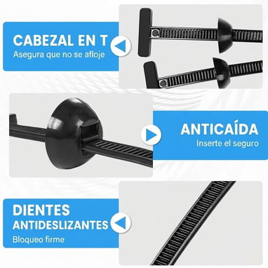 KIT DE 200 BRIDAS Y CLIPS PARA CARRO: A SOLO $15! 🛠️ - 5/5