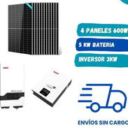 Kit solar 3kw ‼️‼️ Transporte Incluido ‼️‼️ - Img 55738867