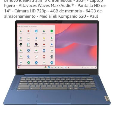 💻 Lenovo IdeaPad Slim 3 Chromebook – 💰$150 USD - 2/4