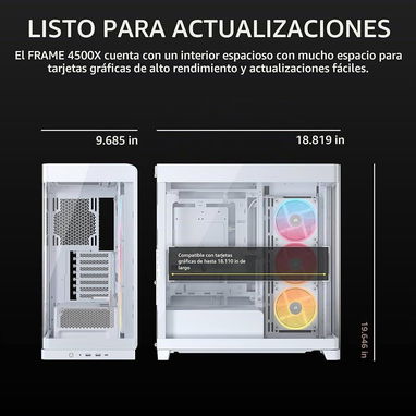 Chasis Corsair Frame 4500X nuevo en caja - 8/10