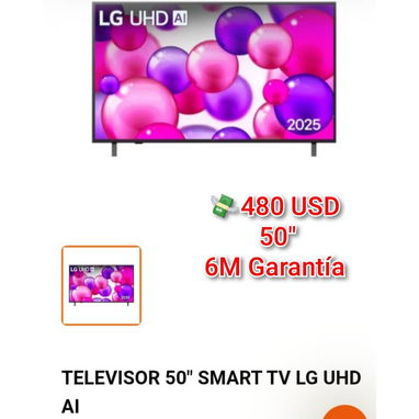 SMART TV LG DE 32,43, 50, 60 y 65 PULGADAS - Img 113566180