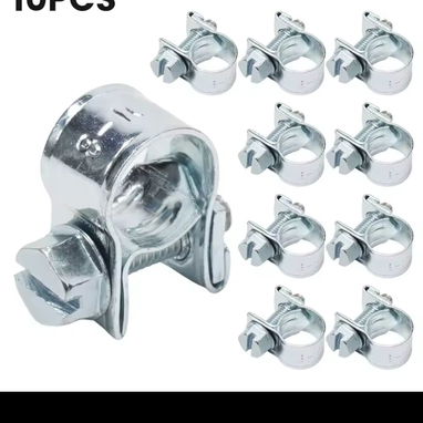 Presillas de 8mm a 10mm para mangueras finas. 250cup cada una. - 4/4