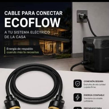 EcoFlow, cables, paneles,inversor hibrido - 6/7