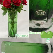Florero burcaro jarrón de murano hermoso y fino - Img 57556899