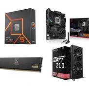 KIT GAMER 🤩 AMD 5 7600X - ROG Strix B650E-F Gaming Wifi - 16GB ✅0km - Img 51629885