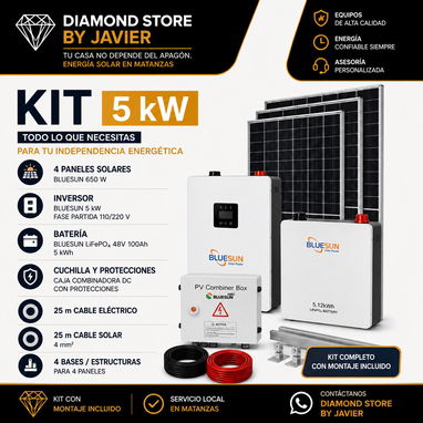 Combo solar. Kit Solar - 3/3