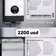 ⚡ OFERTA: INVERSOR MUST 12kW – $2400 // INVERSOR ECARUS 12kW – $2250 – HÍBRIDOS 110/220V 🔥 - Img 55864110