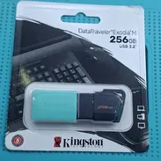 Memorias usb Kingston nueva y sellada 3.2 velocidad de 256 gb.Somos tienda fisica. 54741004 - Img 51456529