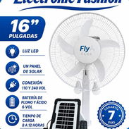 Ventilador recargable con panel solar - Img 57667396