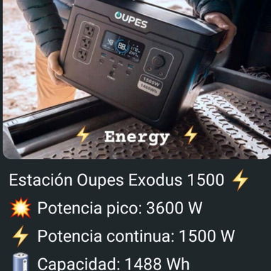 Ecoflow, Bluetti, inversores Must, Todo en uno - Img 122666262
