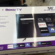 Vendo  TV de 50 pulgada Smart TV ,4k UHD Nuevos en caja  Estamos ubicados en playa ,Miramar  #52940270 Wasa por favor - Img 45288242